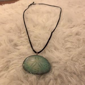 Sand dollar necklace